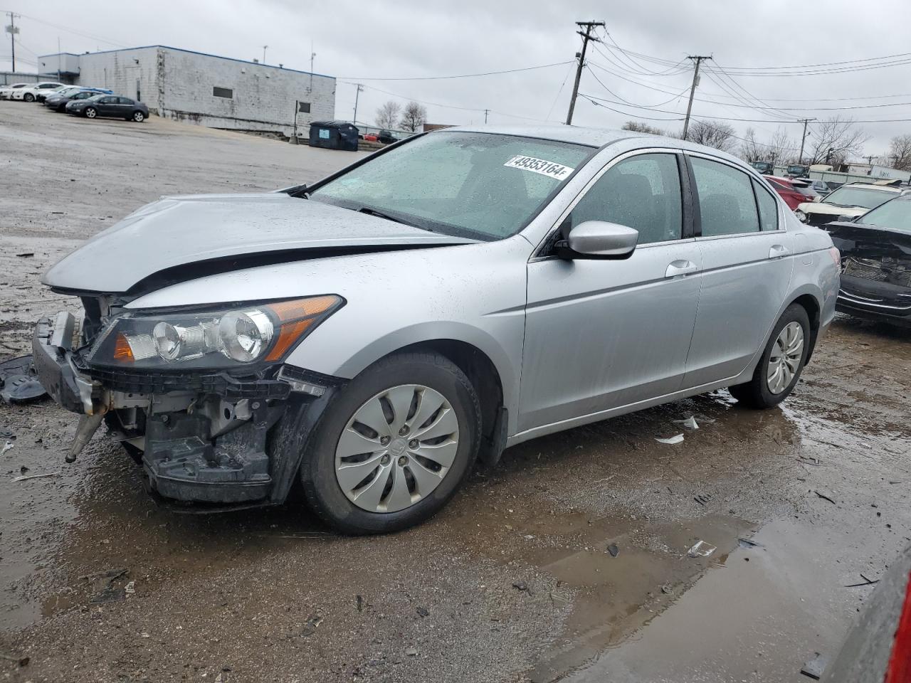 2008 Honda Accord Lx VIN: 1HGCP26358A125394 Lot: 49353164