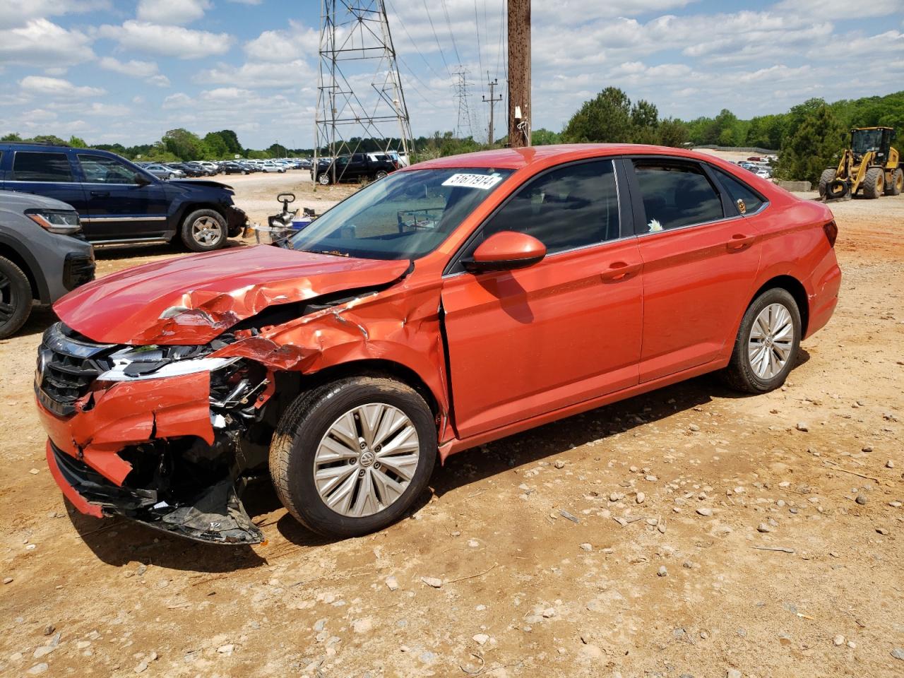 2019 Volkswagen Jetta S VIN: 3VWCB7BU7KM189677 Lot: 51191594