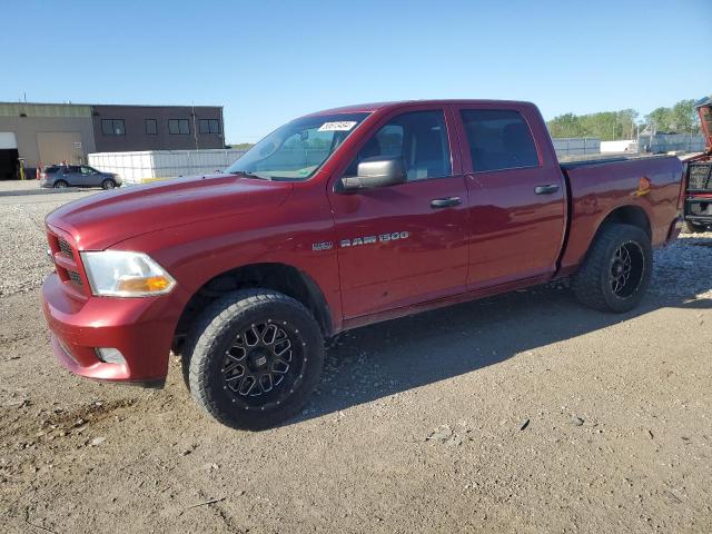 Пікапи DODGE RAM 1500 2012 Червоний