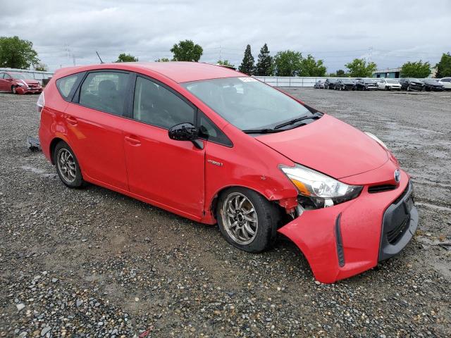  TOYOTA PRIUS 2015 Красный