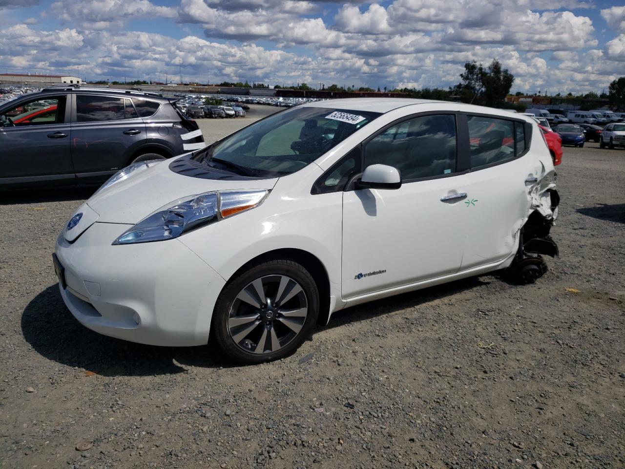 2017 Nissan Leaf S VIN: 1N4BZ0CP6HC302240 Lot: 52565494