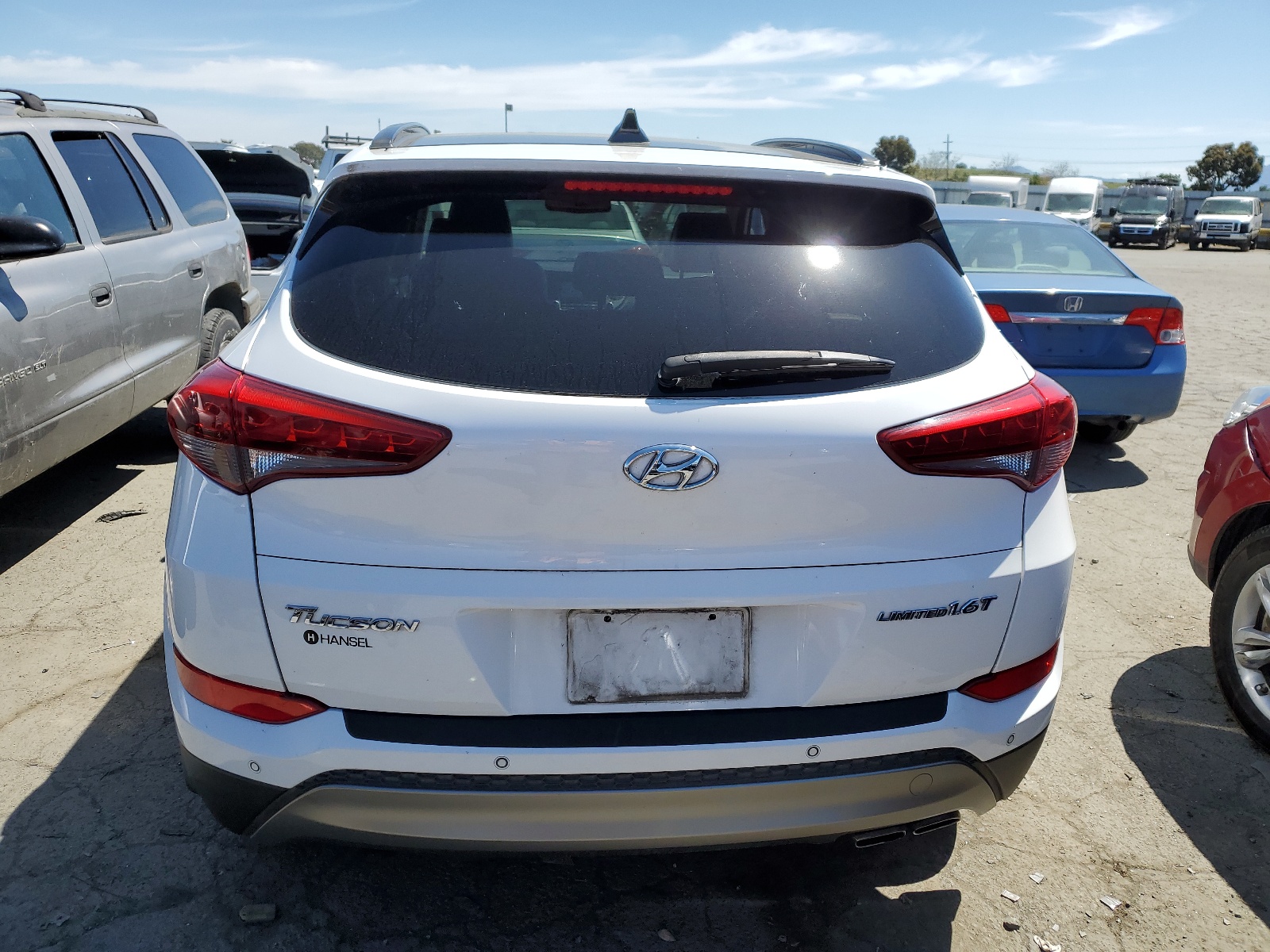 2016 Hyundai Tucson Limited vin: KM8J33A24GU079281