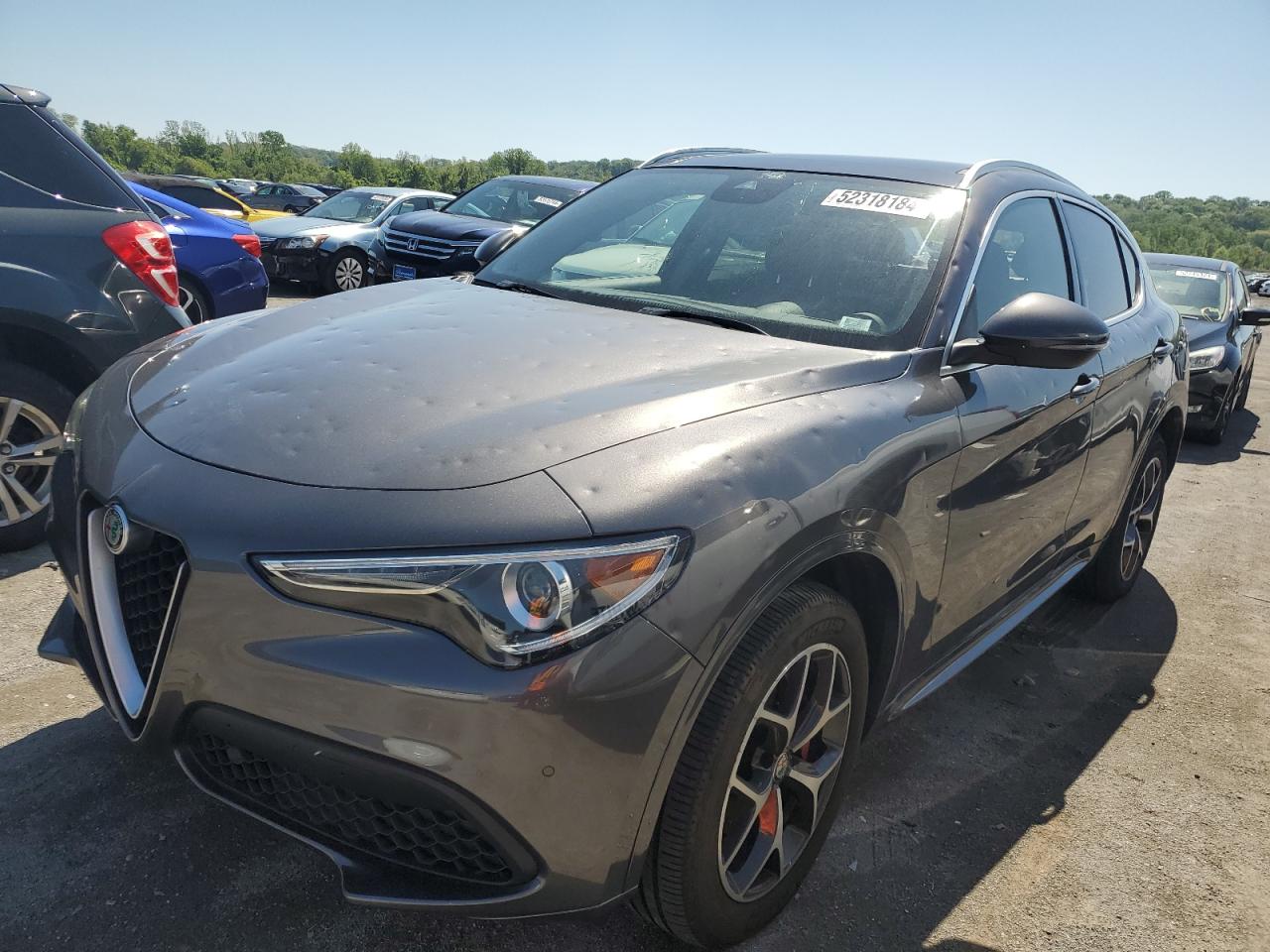 2020 Alfa Romeo Stelvio Ti VIN: ZASPAKBN8L7C91852 Lot: 52318184