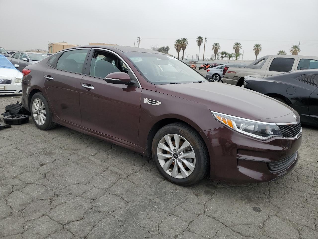 2017 Kia Optima Lx VIN: 5XXGT4L34HG173811 Lot: 51649414