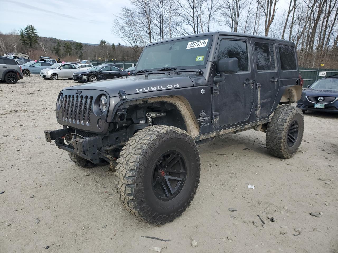 2014 Jeep Wrangler Unlimited Rubicon VIN: 1C4HJWFG8EL169843 Lot: 48275174