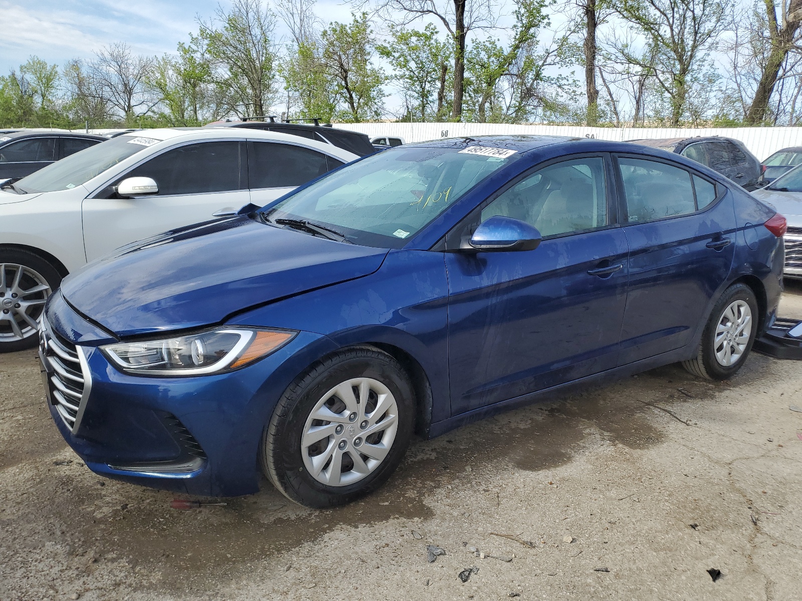 2018 Hyundai Elantra Se vin: 5NPD74LF5JH229041