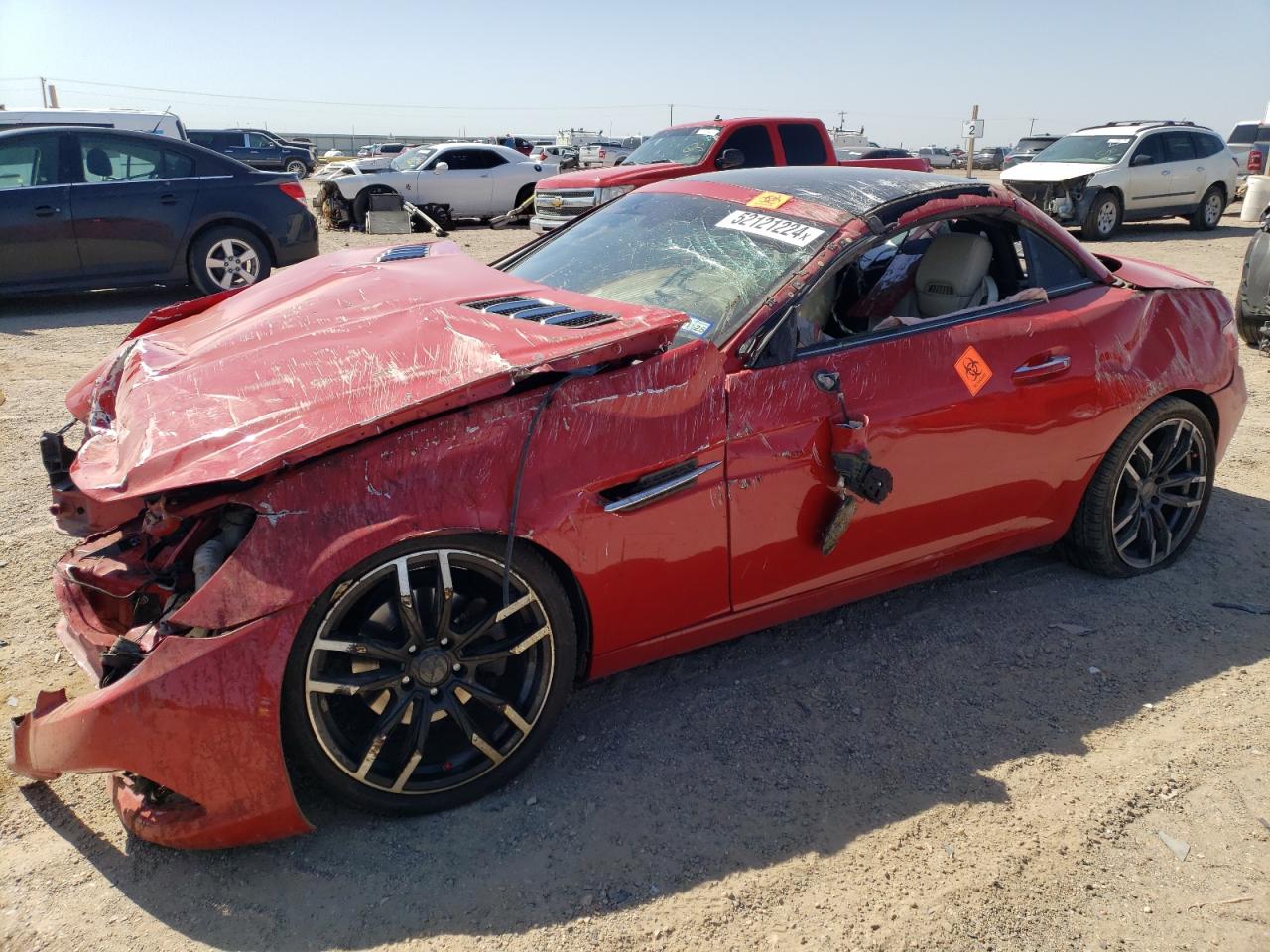 2013 Mercedes-Benz Slk 250 VIN: WDDPK4HA9DF064642 Lot: 52121224