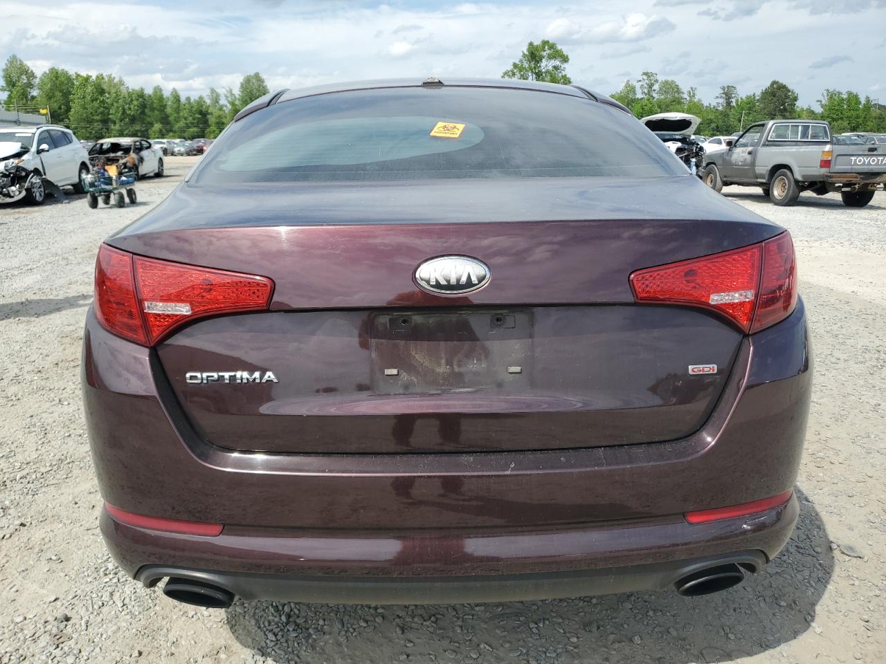 2013 Kia Optima Lx VIN: 5XXGM4A77DG100719 Lot: 52999404