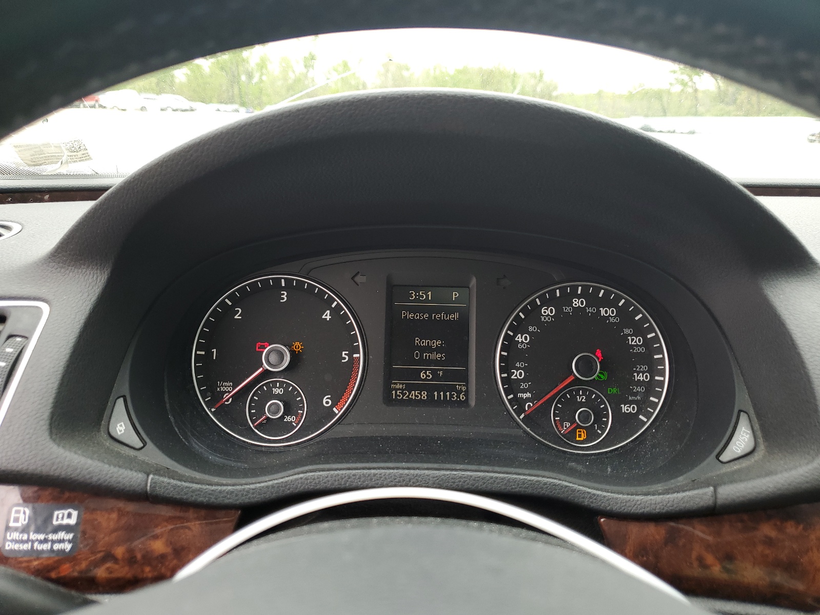 1VWCN7A35CC052224 2012 Volkswagen Passat Sel