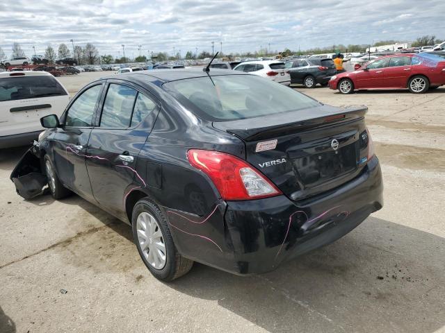 Седани NISSAN VERSA 2016 Чорний