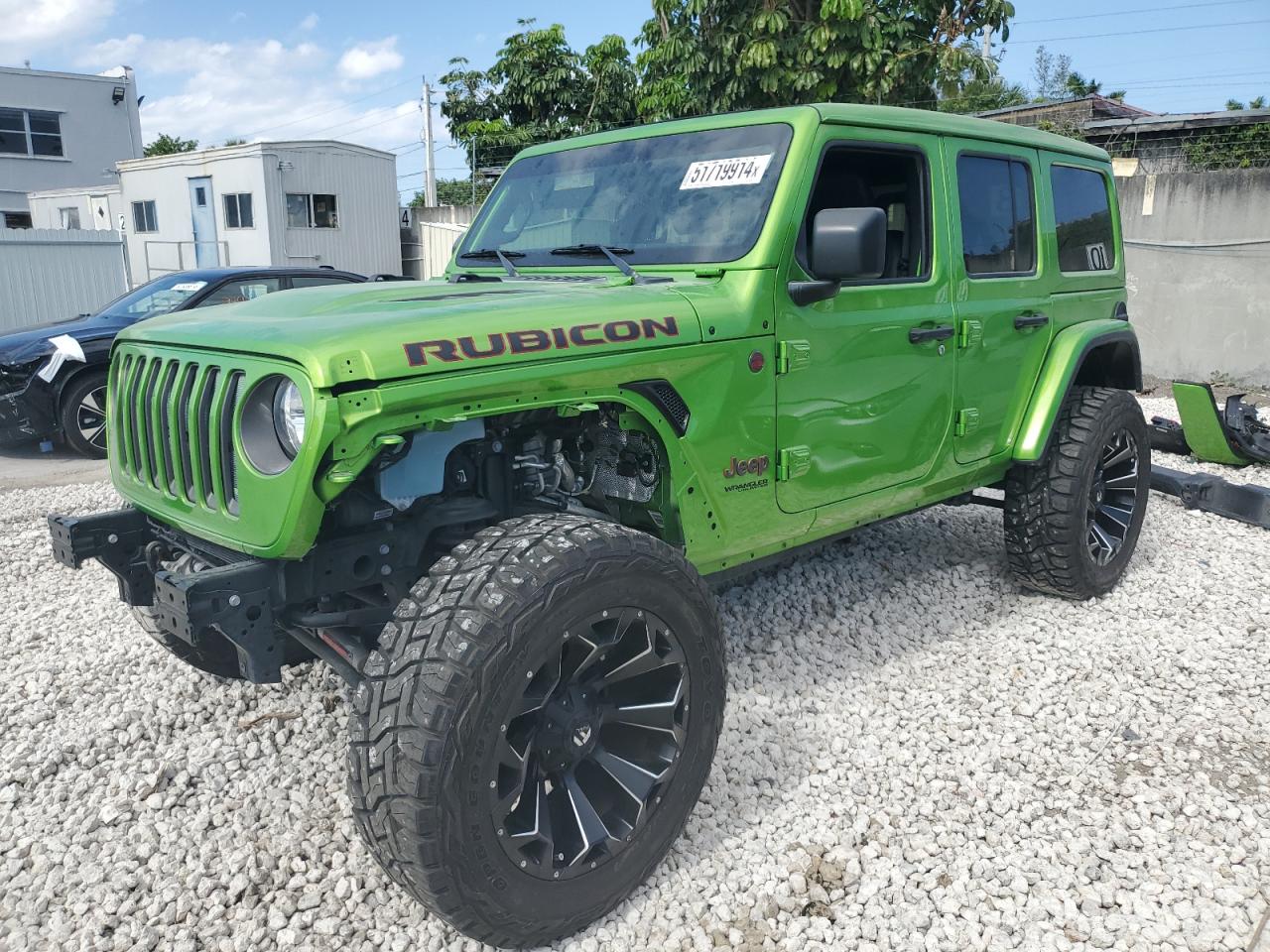 2019 Jeep Wrangler Unlimited Rubicon VIN: 1C4HJXFN0KW526236 Lot: 51719914