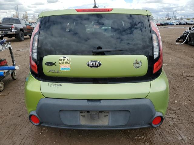  KIA SOUL 2014 Зеленый