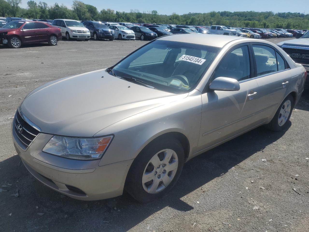 2010 Hyundai Sonata Gls de vânzare în Indianapolis, IN - Vandalism
