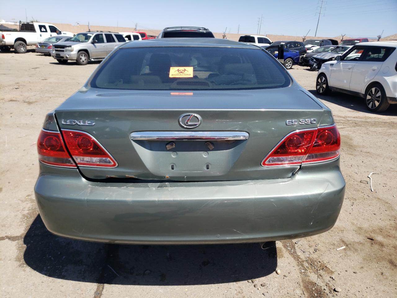 2005 Lexus Es 330 VIN: JTHBA30GX55071283 Lot: 47522384