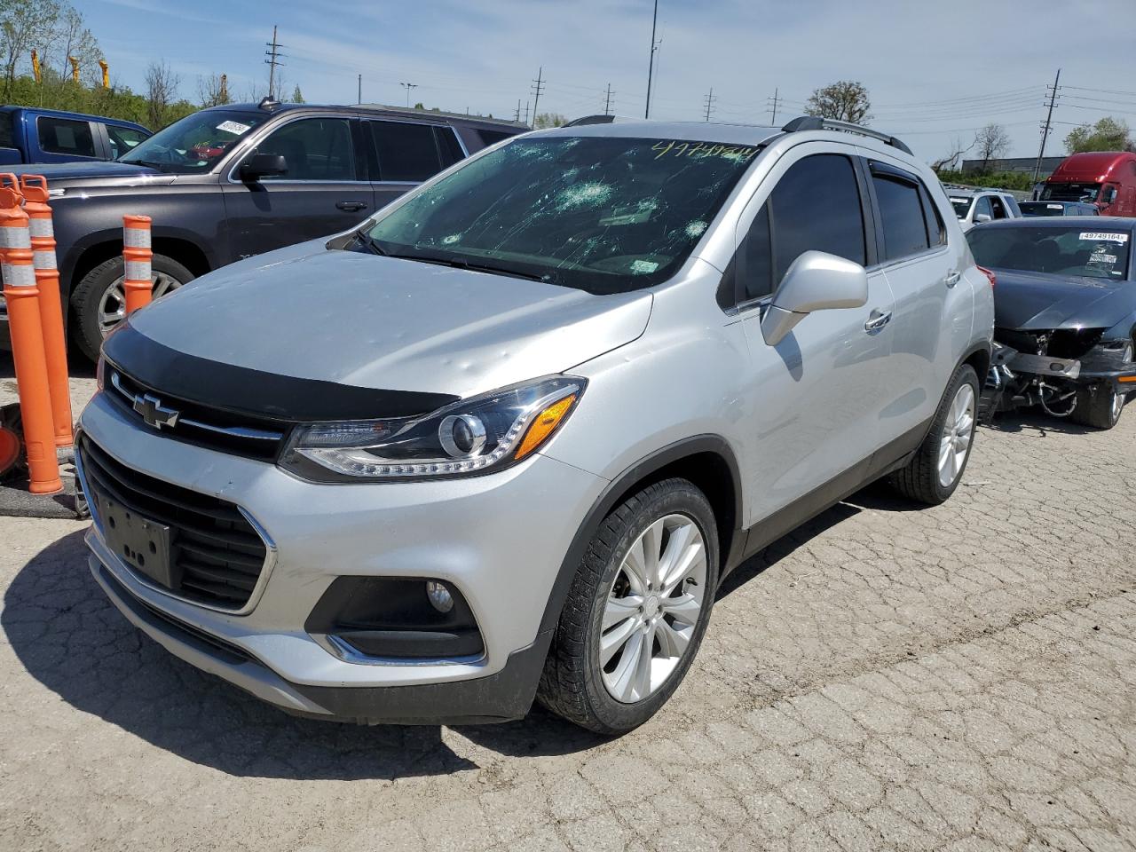 2019 Chevrolet Trax Premier VIN: 3GNCJMSB4KL404979 Lot: 49749814