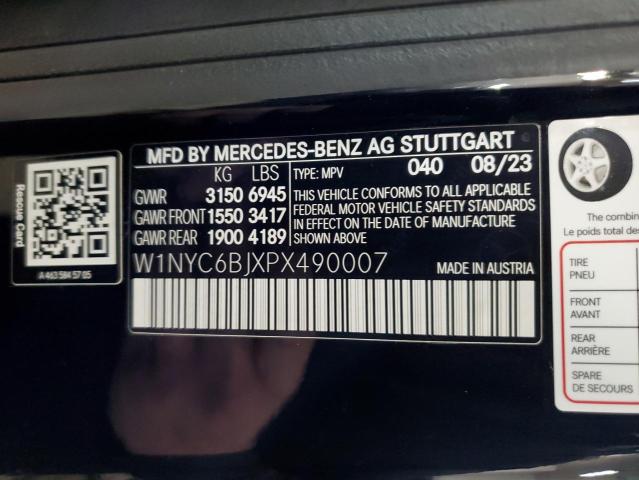 2023 MERCEDES-BENZ G 550
