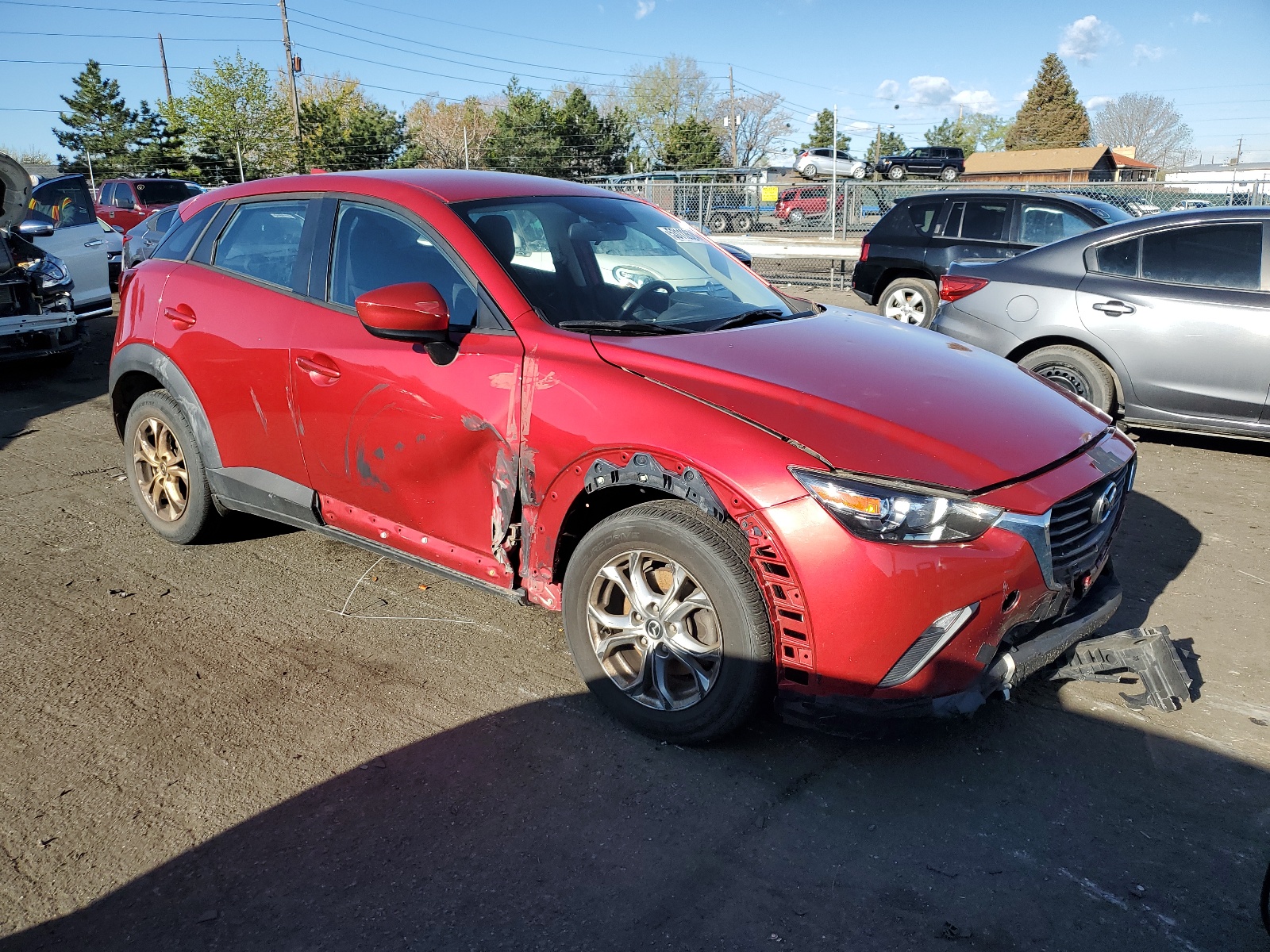 2017 Mazda Cx-3 Sport vin: JM1DKFB72H0177038