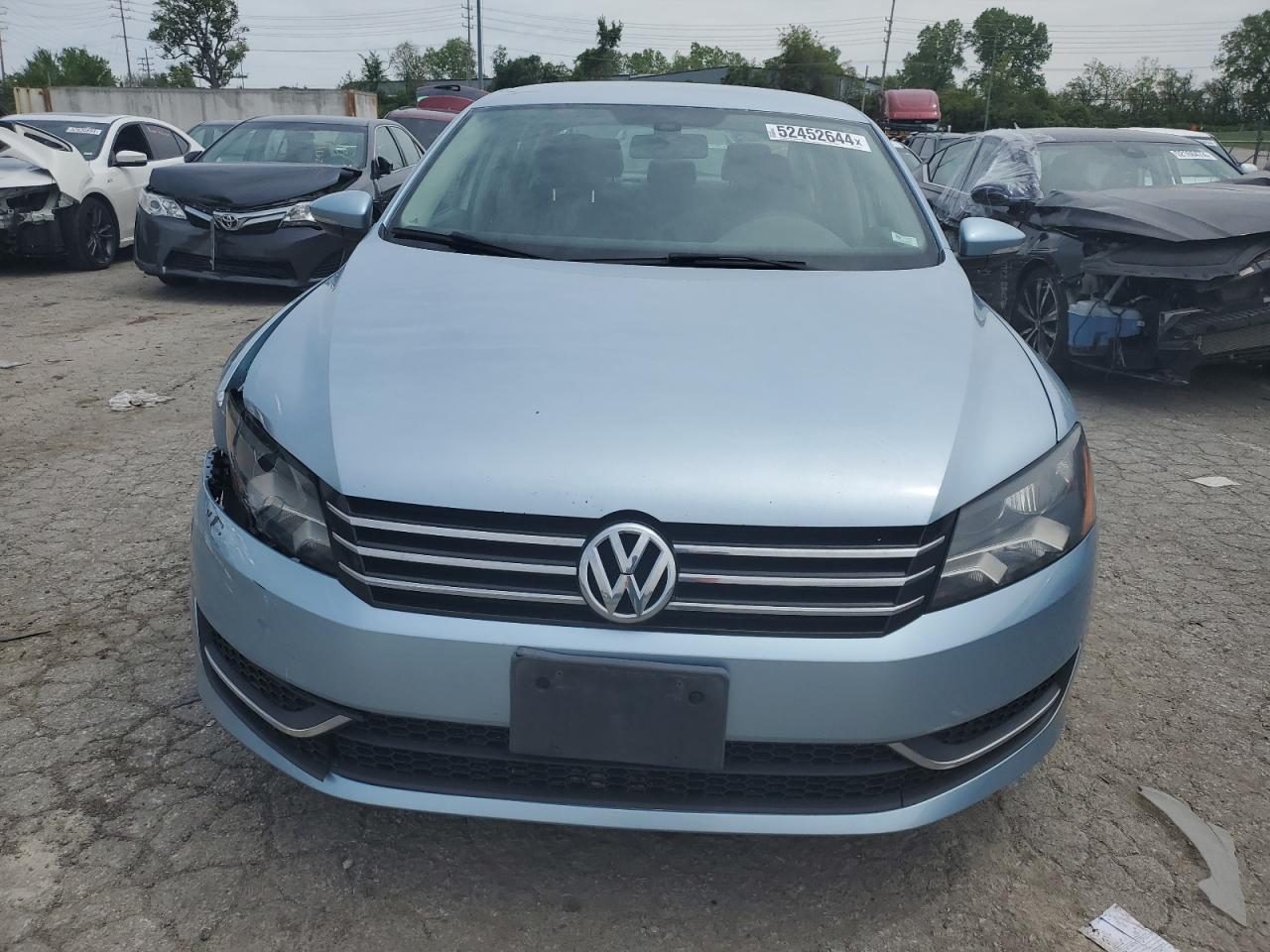 2012 Volkswagen Passat S VIN: 1VWAP7A35CC063774 Lot: 52452644