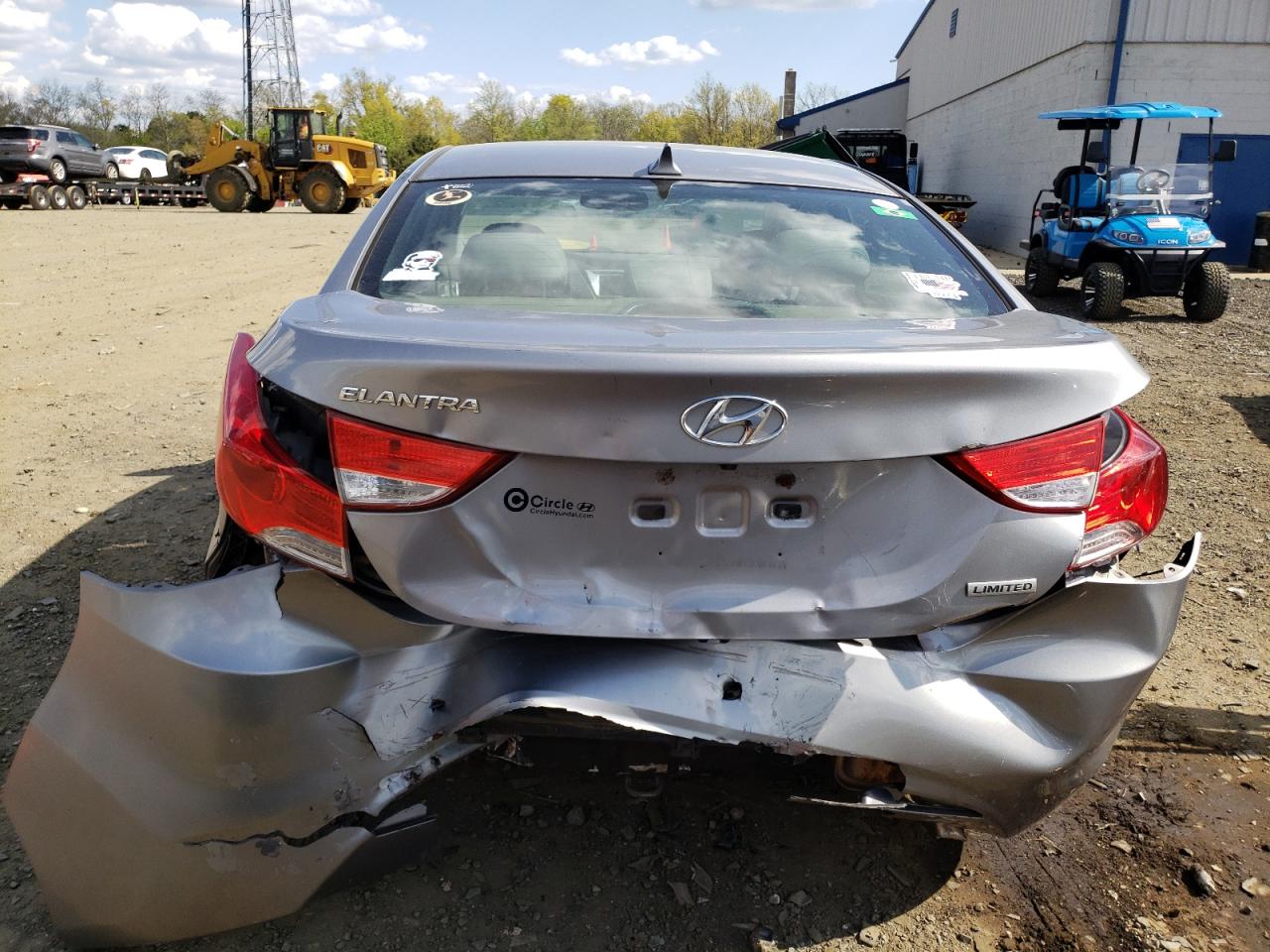 2012 Hyundai Elantra Gls VIN: KMHDH4AE5CU285217 Lot: 52283014