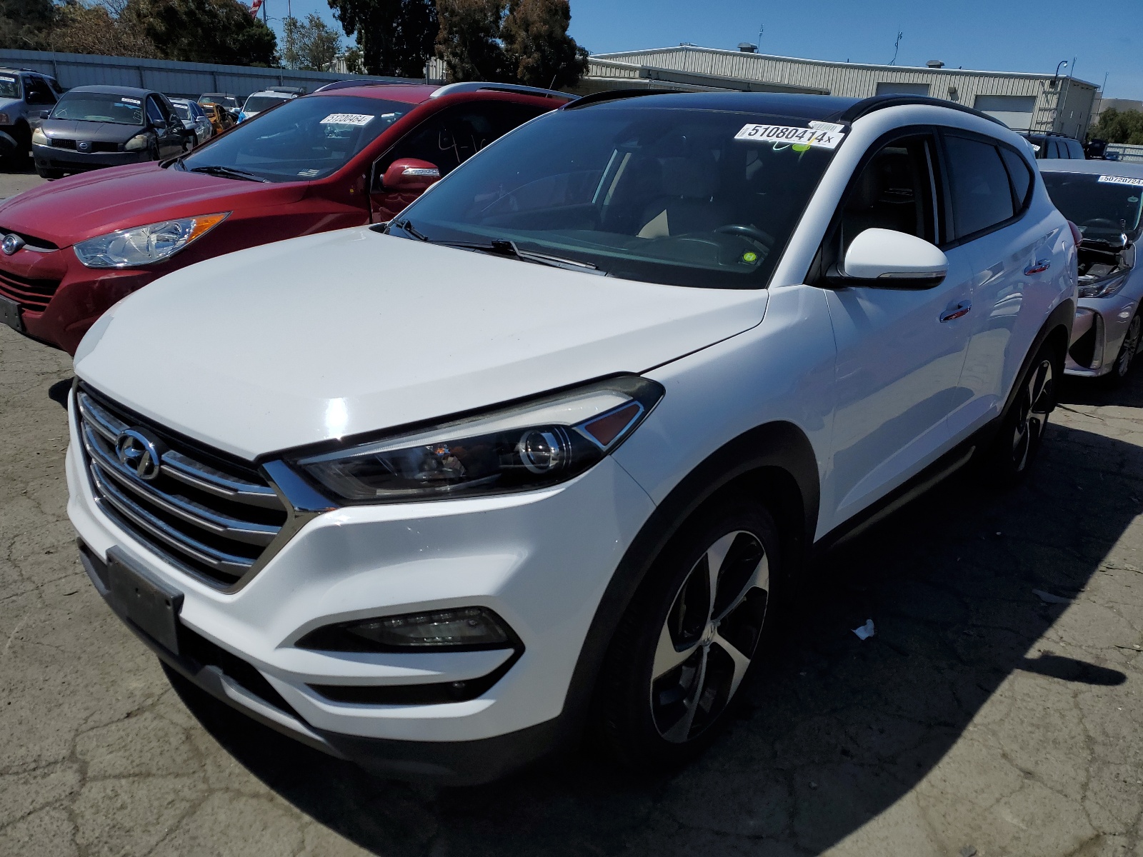 2016 Hyundai Tucson Limited vin: KM8J33A24GU079281