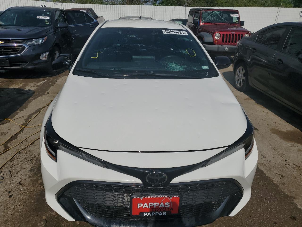 2020 Toyota Corolla Se VIN: JTND4RBE0L3082166 Lot: 50958824