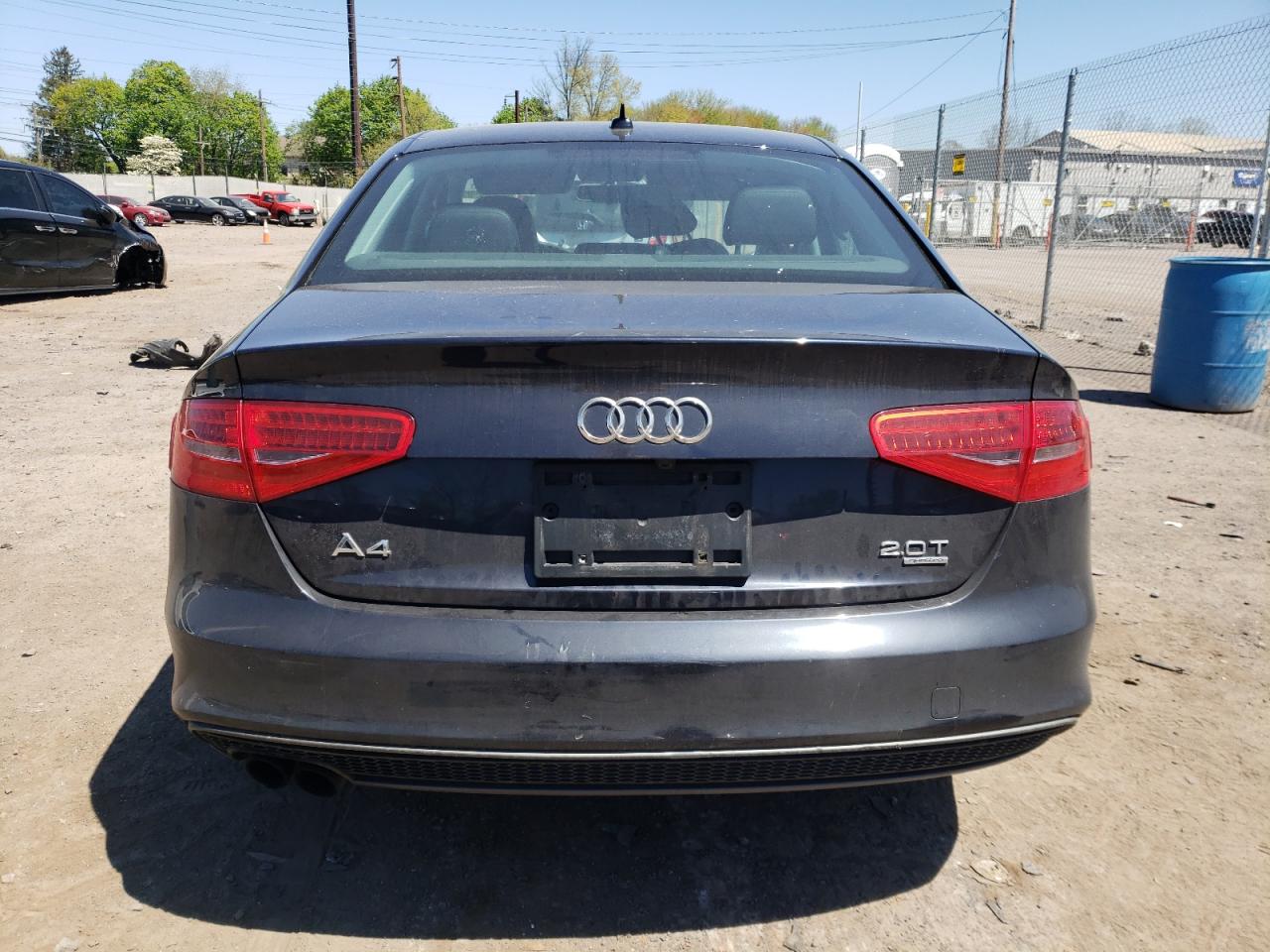 2014 Audi A4 Premium VIN: WAUBFAFL1EN044384 Lot: 52265134