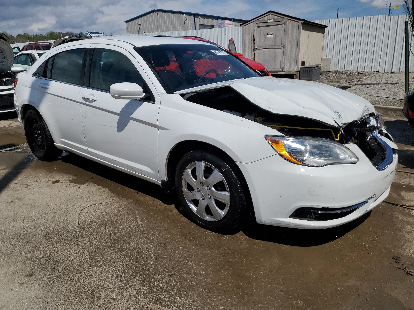 2014 Chrysler 200 Lx vin: 1C3CCBAB8EN141266