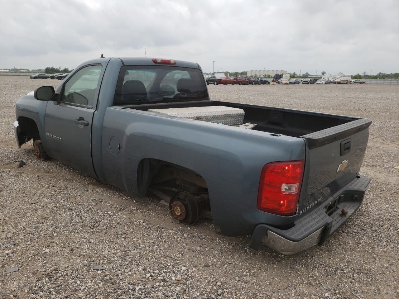 2008 Chevrolet Silverado C1500 grey null gas 1GCEC14X48Z192606 photo #3