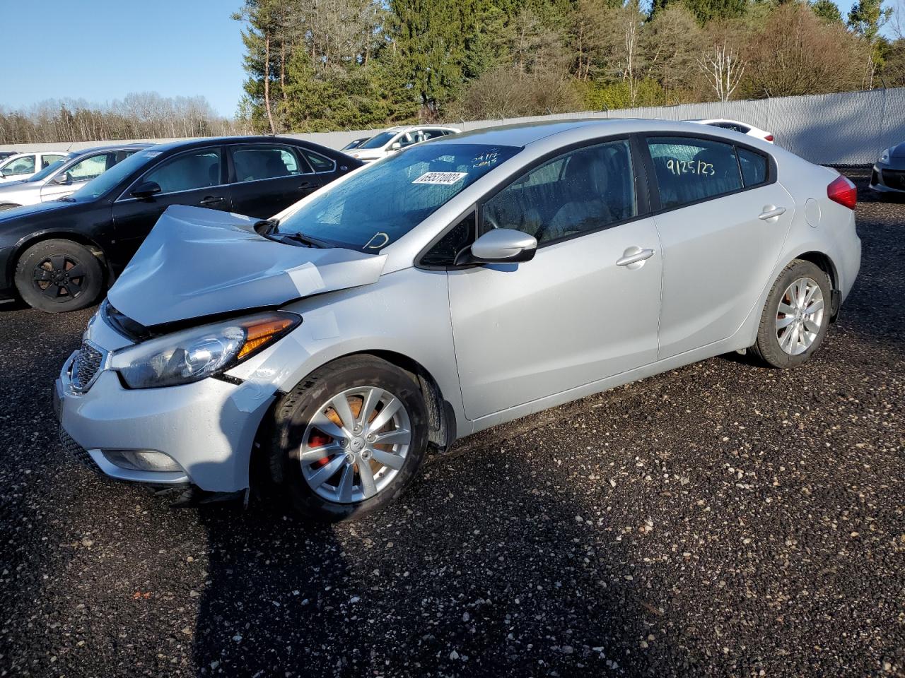 2016 Kia Forte Lx за продажба в Cookstown, ON - Front End
