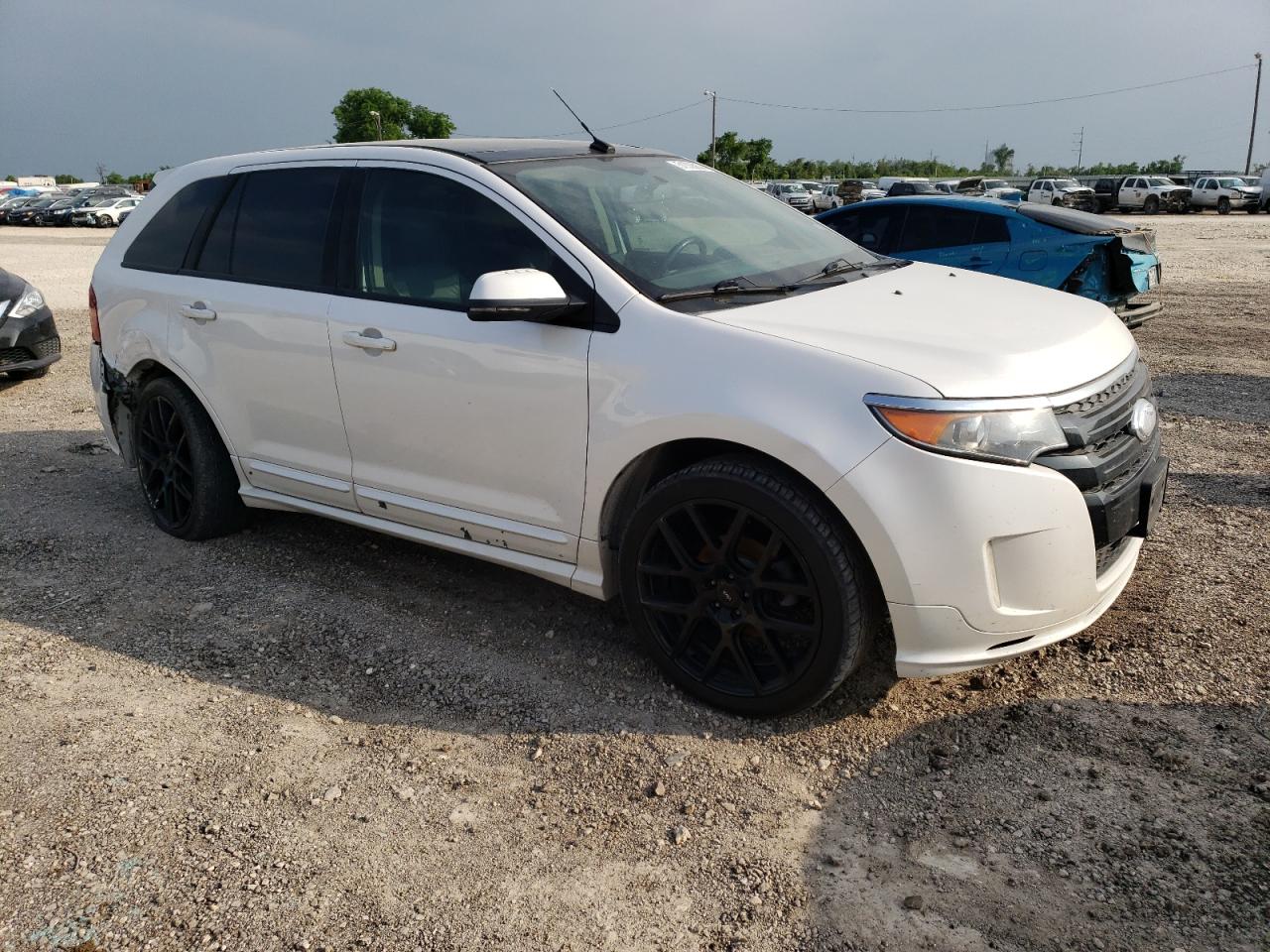 2013 Ford Edge Sport VIN: 2FMDK3AKXDBE37615 Lot: 51536834