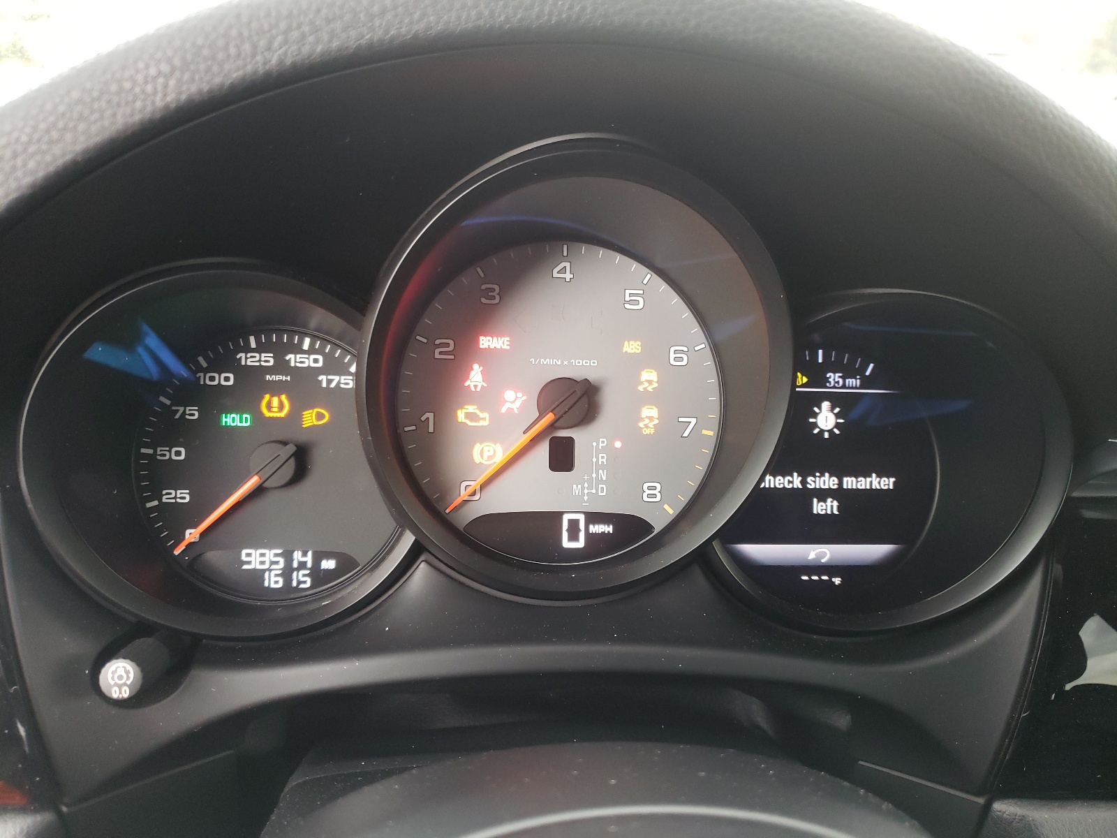 WP1AB2A5XFLB73762 2015 Porsche Macan S