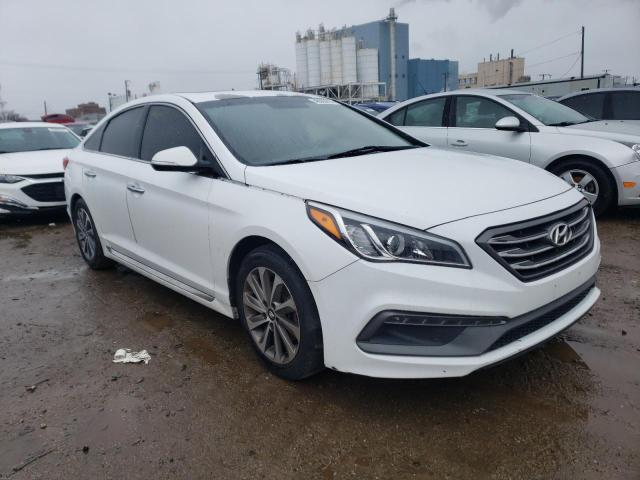  HYUNDAI SONATA 2015 Білий