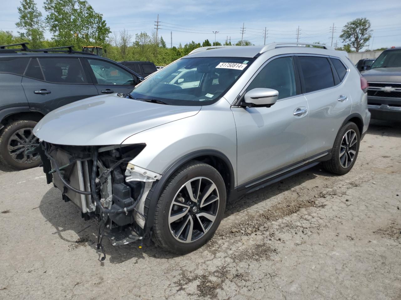 2019 Nissan Rogue S VIN: 5N1AT2MT5KC819918 Lot: 50618894