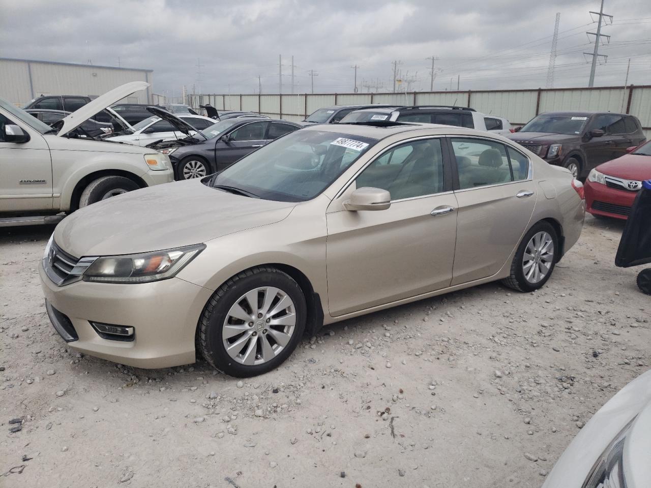 2013 Honda Accord Exl VIN: 1HGCR2F84DA158435 Lot: 49877774