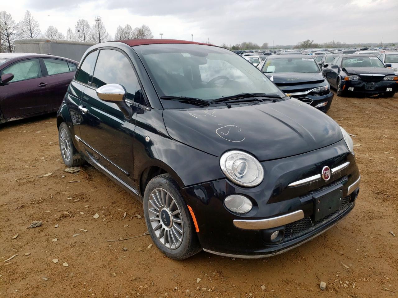 2013 Fiat 500 Lounge VIN: 3C3CFFER5DT664944 Lot: 51262494