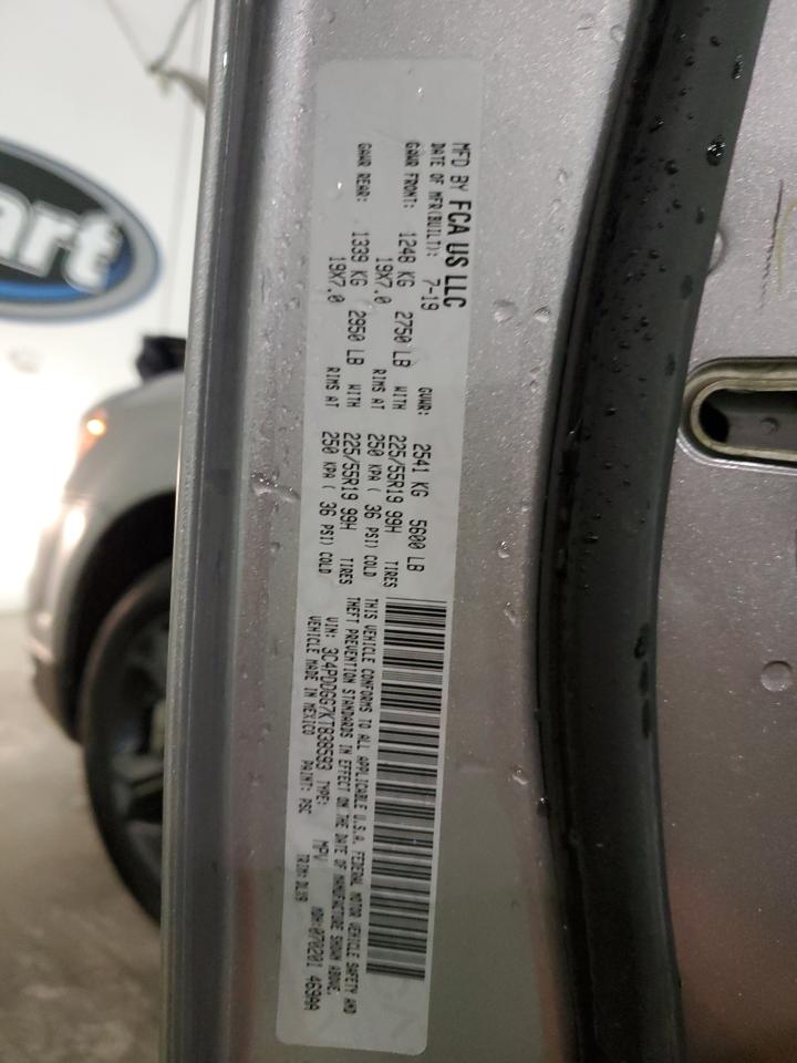 2019 Dodge Journey Crossroad VIN: 3C4PDDGG7KT838593 Lot: 51244684