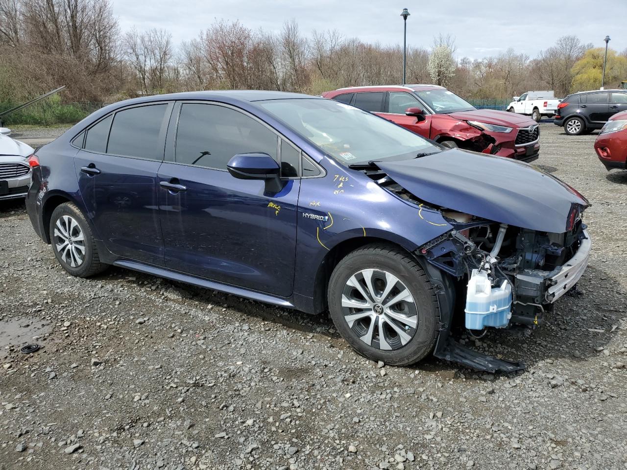 2020 Toyota Corolla Le VIN: JTDEBRBE5LJ017145 Lot: 51064214