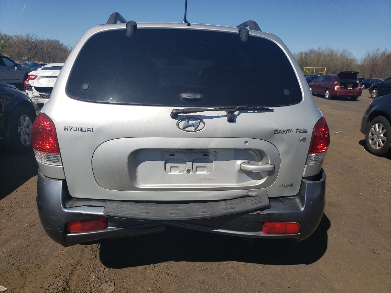 KM8SC73D35U929506 2005 Hyundai Santa Fe Gls