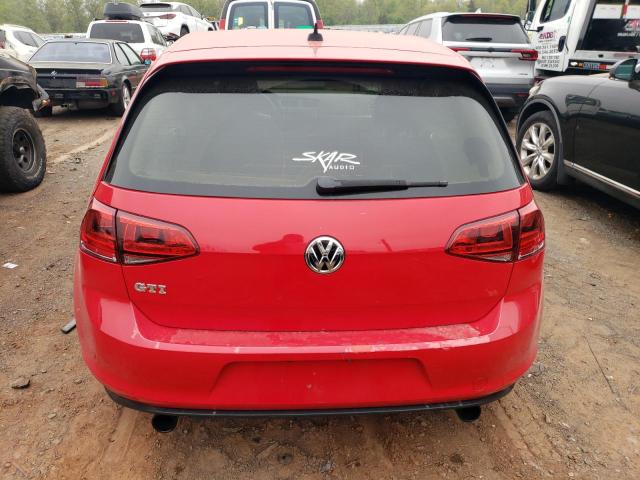  VOLKSWAGEN GTI 2016 Czerwony