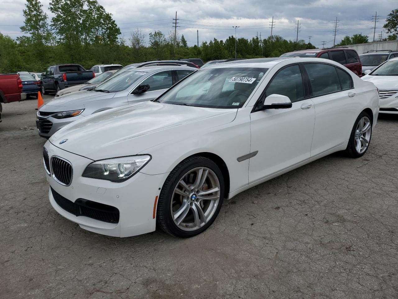 2014 BMW 750 Lxi VIN: WBAYF8C57ED142575 Lot: 50790754