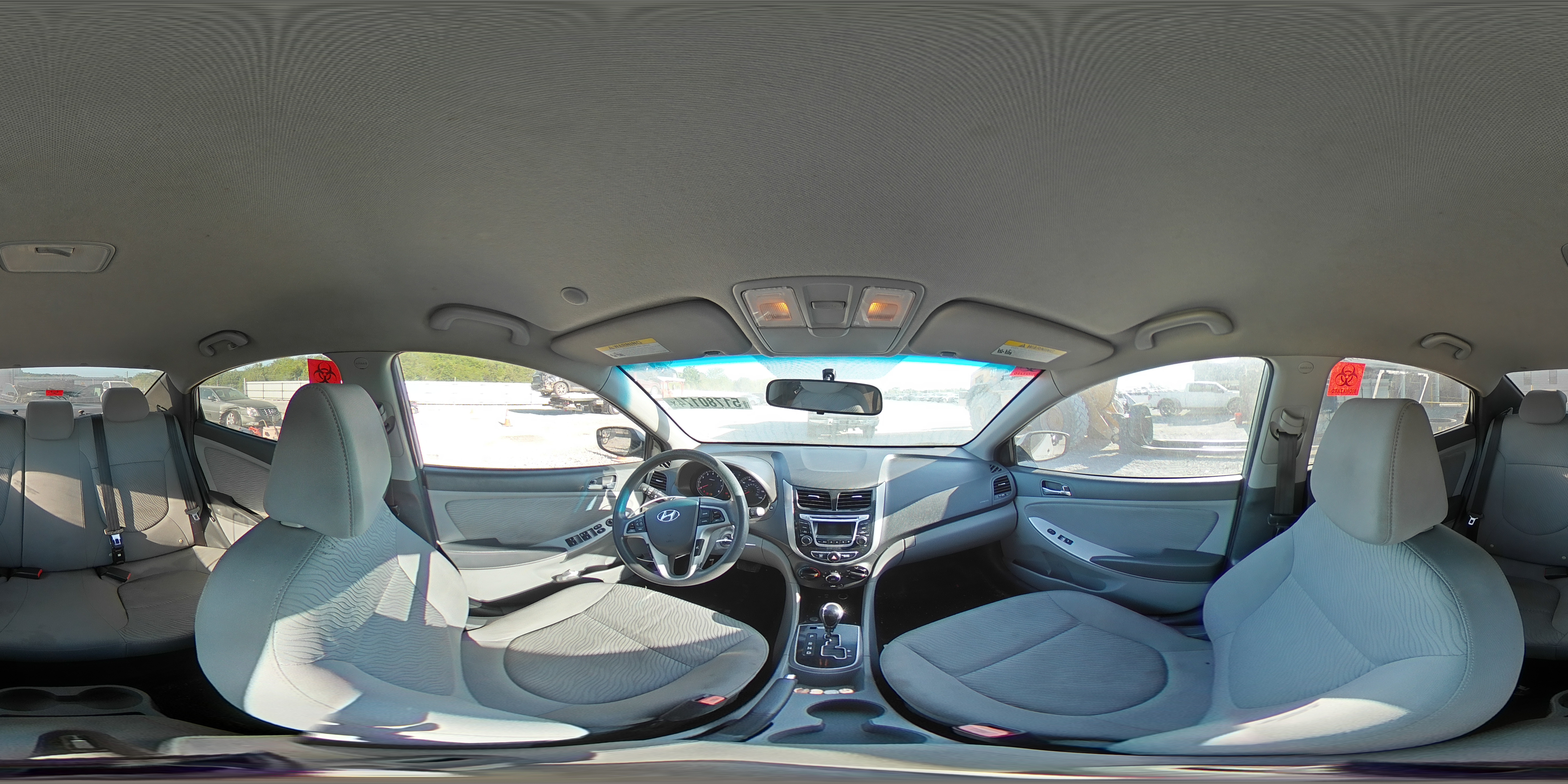 2014 Hyundai Accent Gls VIN: KMHCU4AEXEU628081 Lot: 51780174