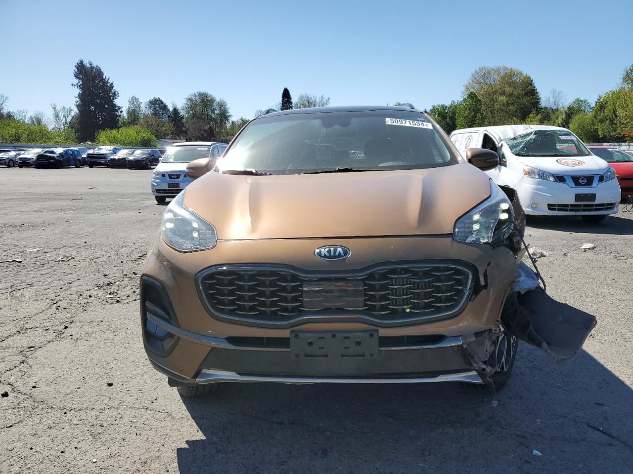 2021 Kia Sportage Sx VIN: KNDPRCA60M7869767 Lot: 50971534