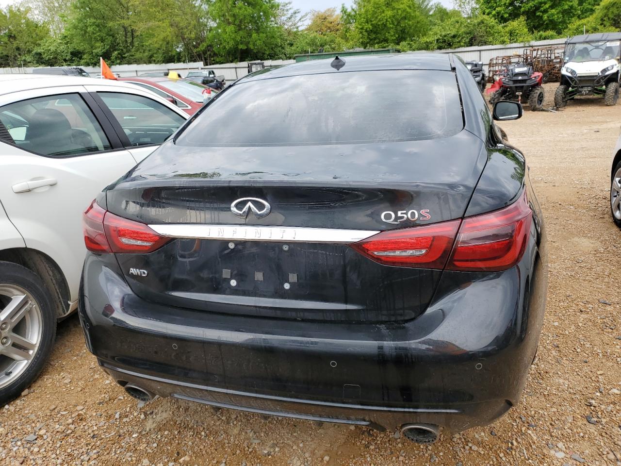 JN1FV7AR7KM800245 2019 Infiniti Q50 Red Sport 400