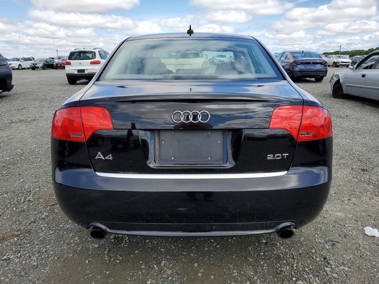 2008 Audi A4 2.0T VIN: WAUAF78E38A069585 Lot: 50861104