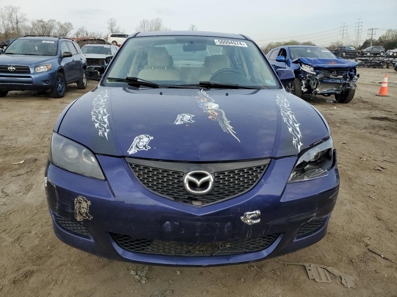 2006 Mazda 3 I VIN: JM1BK12F661511306 Lot: 50094574