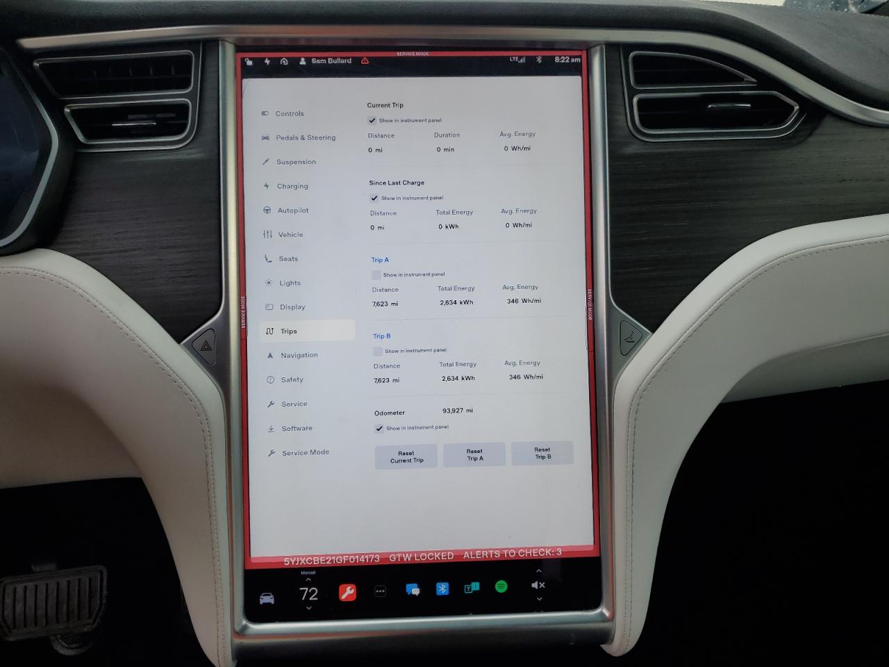 5YJXCBE21GF014173 2016 Tesla Model X