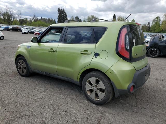  KIA SOUL 2015 Zielony