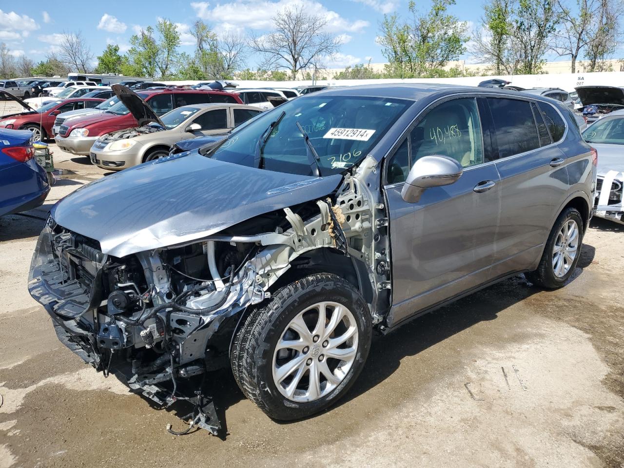 2020 Buick Envision Preferred VIN: LRBFXBSA8LD157987 Lot: 45912914