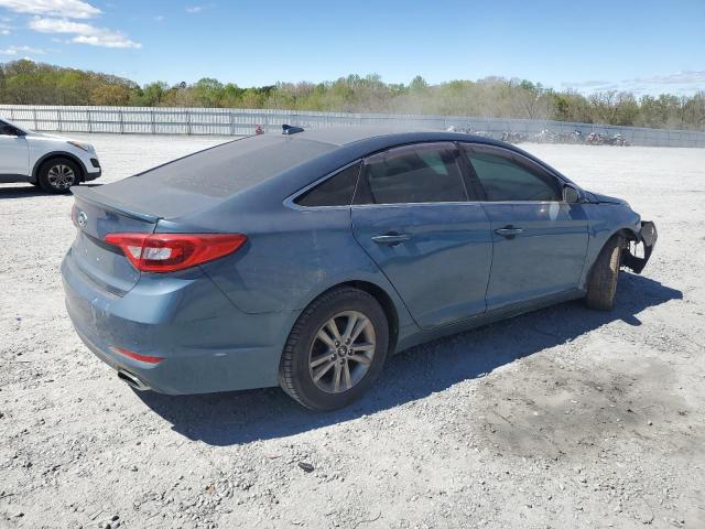 Sedans HYUNDAI SONATA 2015 Granatowy