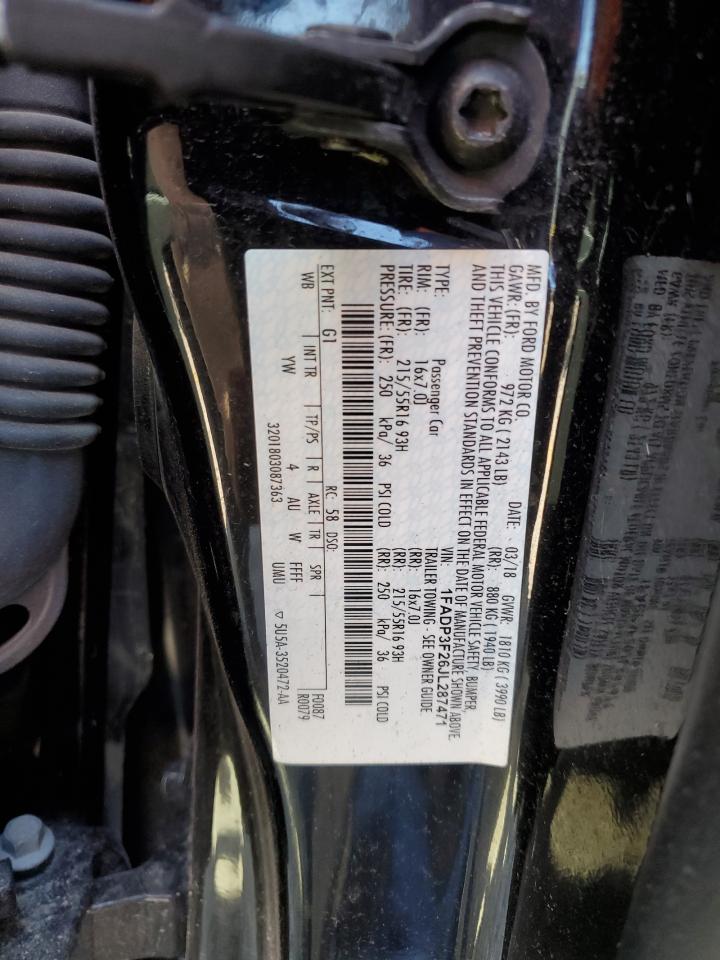 1FADP3F26JL287471 2018 Ford Focus Se